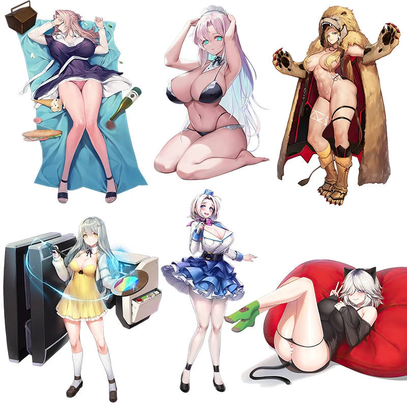 

CK468 Last Origin Hot Game Sexy Anime Girl Motorcycle Stickers Luggage Decals Bedroom Computer Room Wall Sticker