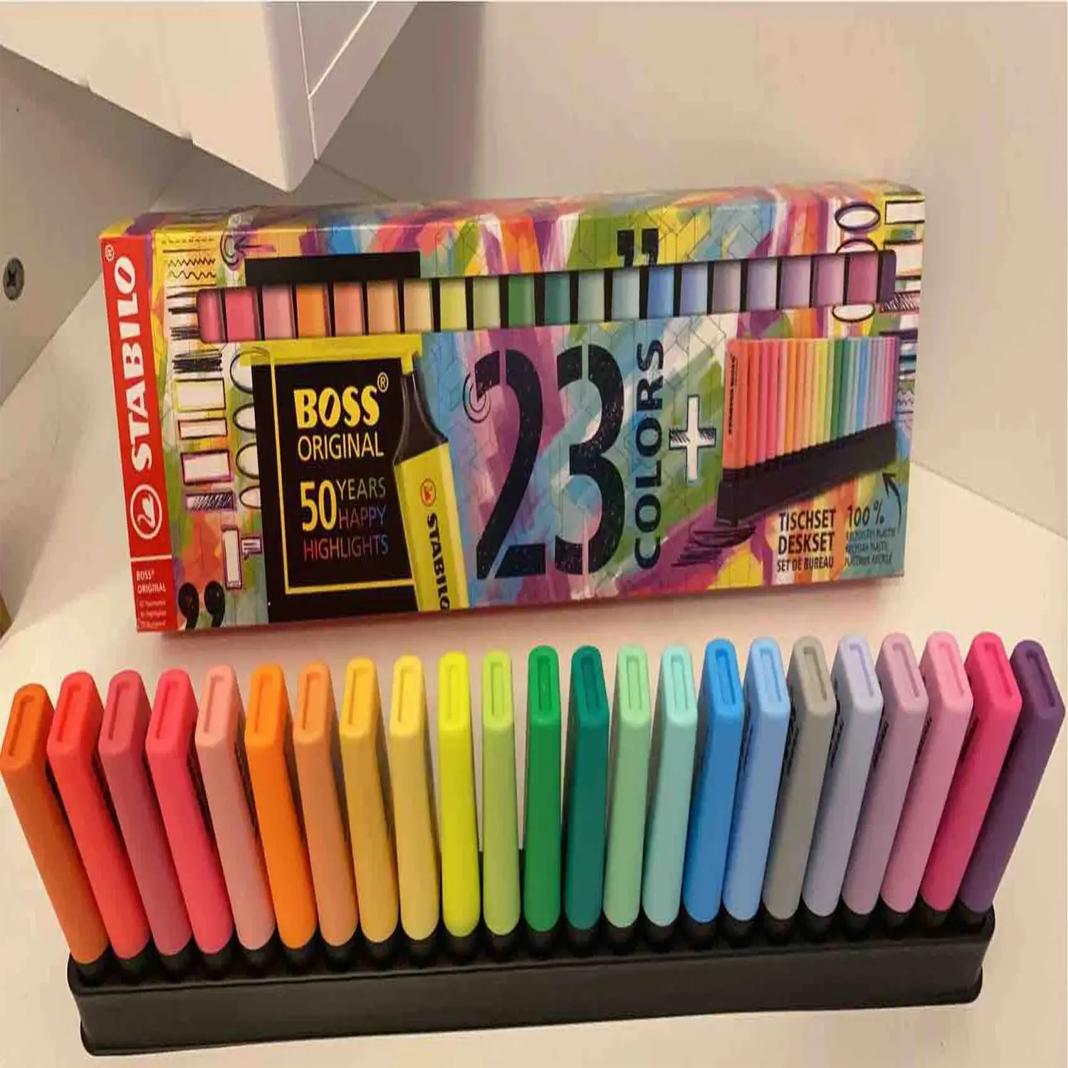 Набор ручек-маркеров для офиса 23 шт.