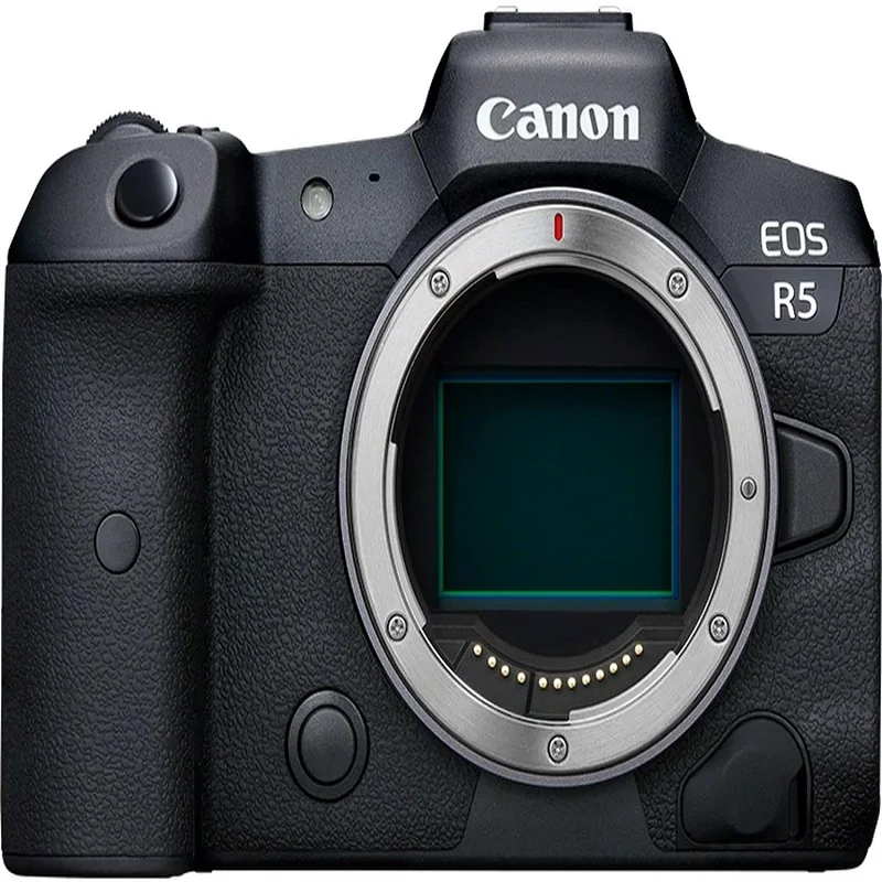

Полнокадровая беззеркальная камера Canon EOS R5-видео 8K, 45-мегапиксельный Полнокадровый КМОП-датчик, процессор DIGIC X Image, до 12 кадров в секунду