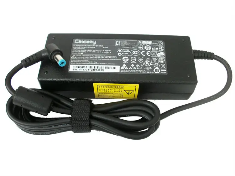 Блок питания для ноутбука Acer Aspire 5551 5742 E1-521 V3-571 (19V 4,74A 90W / 5.5x1.7 / A+)