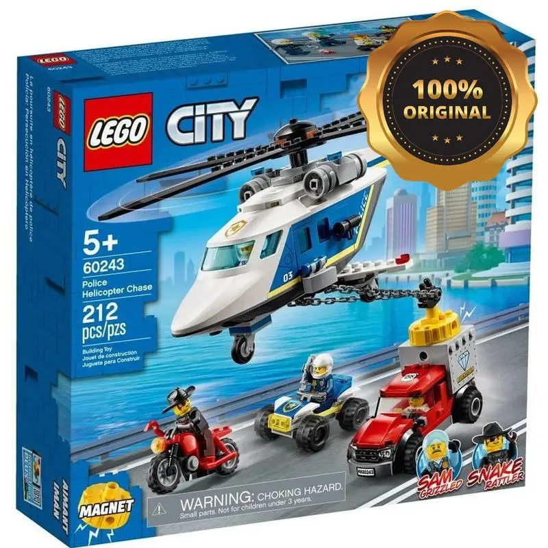 Blue helicopter pursuit lego hotsell