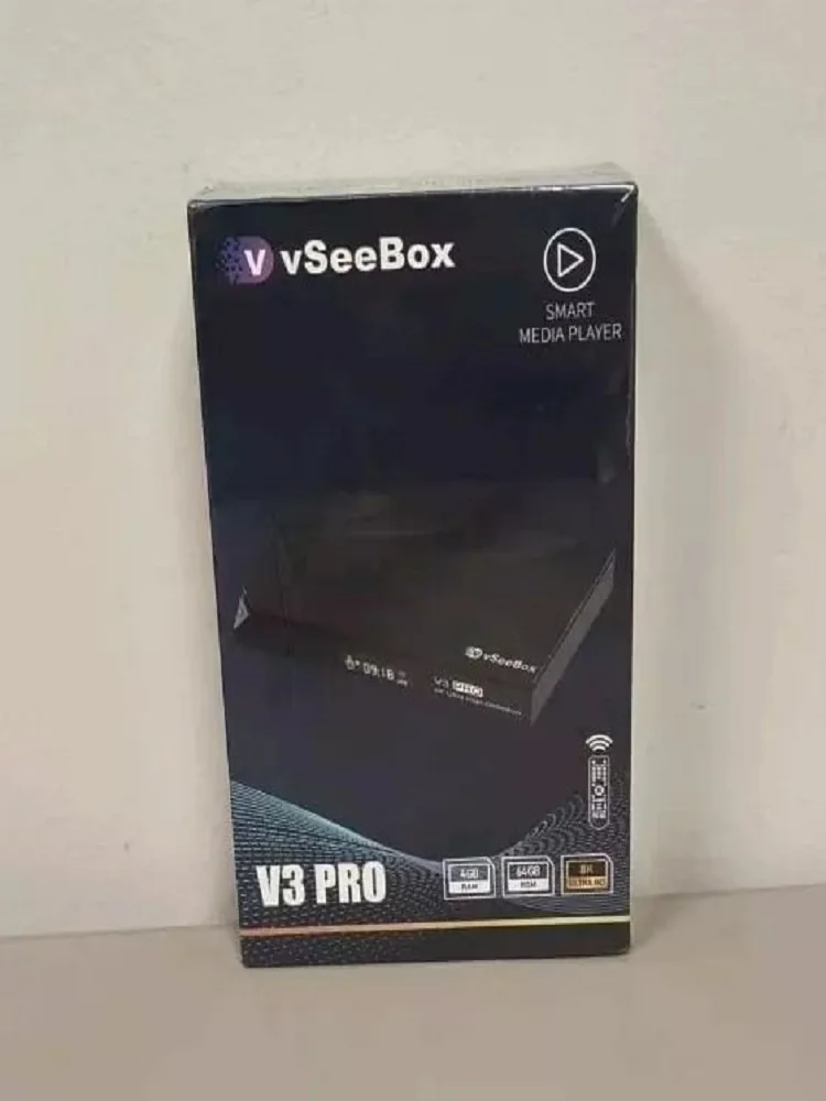 ГОРЯЧАЯ ПРОДАЖА BLACK FRIDAY Новый VSeeBox V3 Pro Android OTT Media Box двухдиапазонный Wi-Fi 8K 64 ГБ новый