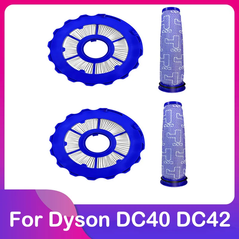 

HEPA Pre Post Filter for Dyson DC40 DC42 Multi-Floor Upright Vacuum Cleaner Replacement Parts No. DY-923587-02 DY-922676-01