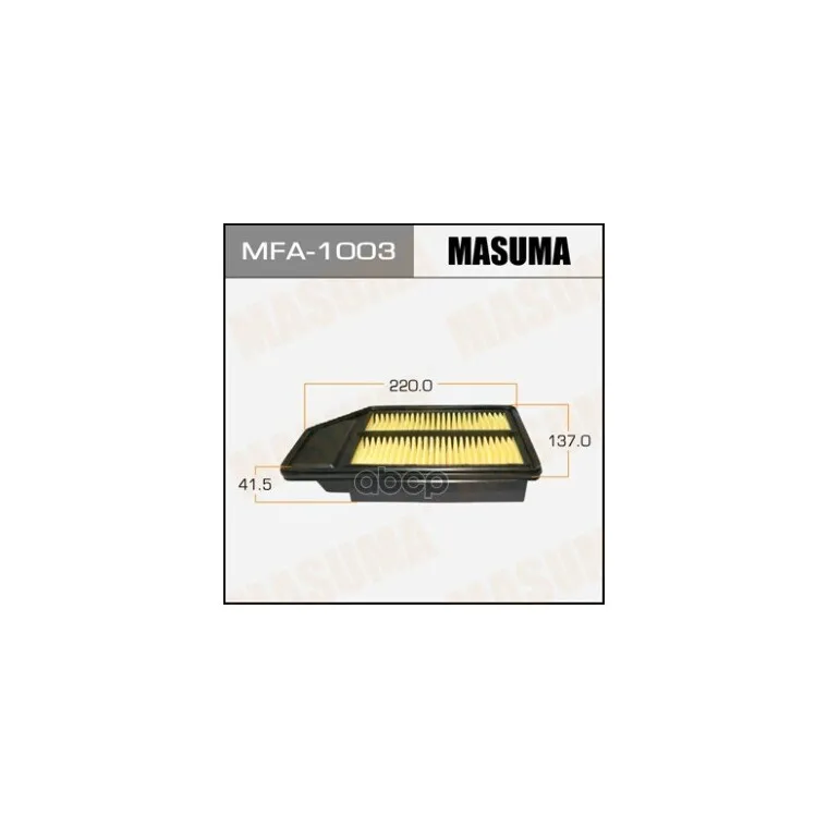 Фильтр Воздушный Masuma арт. MFA1003 |