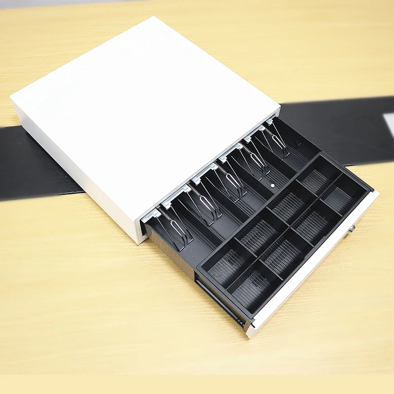 

ComPOSxb hot selling POS Cash Drawer Five grids three section of the cash box with RJ11 interface