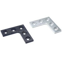 l type 5 holes 90 degree joining corner connector plate angle bracket joint strip for 2020 aluminum profile