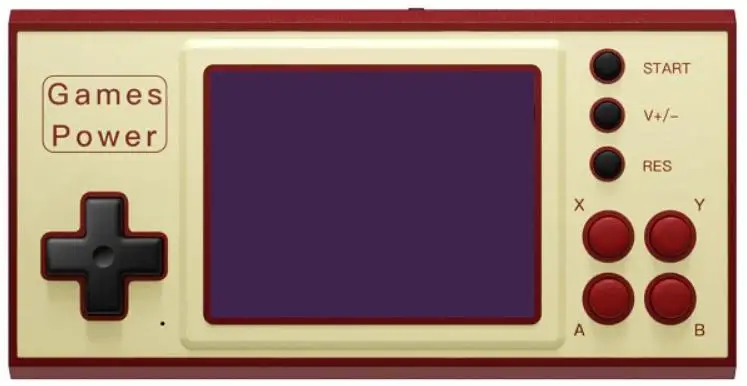 Портативная игровая приставка 8 bit Retro K30 аналог Ну Погоди + 500 встроенных игр |