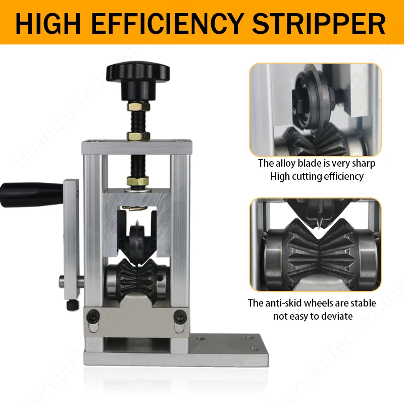 

Manual Portable Wire Stripping Machine Scrap Cable Alloy steel blade Peeler cable stripper machine wire stripping tool