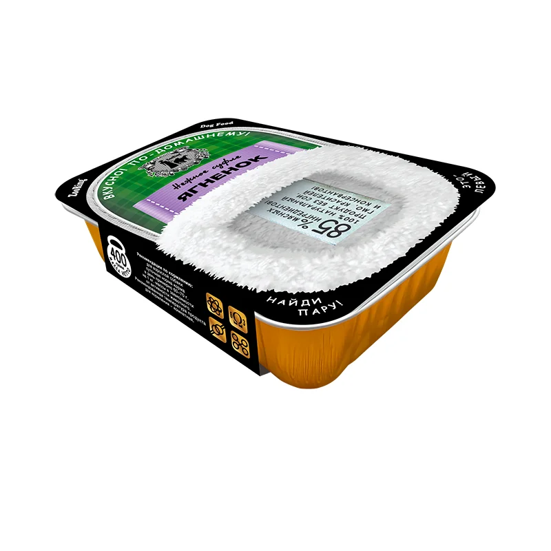 Собаки ZooRing д/всех пород суфле ягненок ж/б 400гр