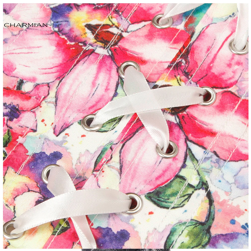 Charmian Викторианский корсет белый