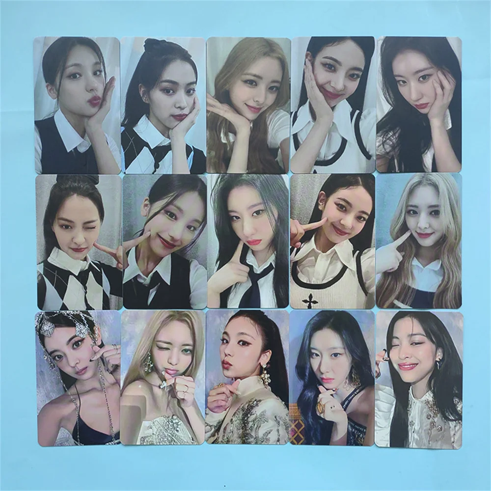 KPOP 5pcs/set ITZY New Song SNEAKERS Photocards Double Sided LOMO Card Yeji Lia Ryujin Chaeryeong Yuna Fans Collection 8.5*5.4cm - купить по