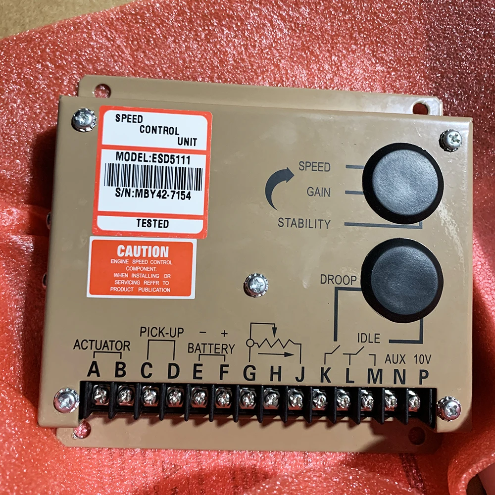 Панель управления скоростью дизельных генераторов ESD5111 |