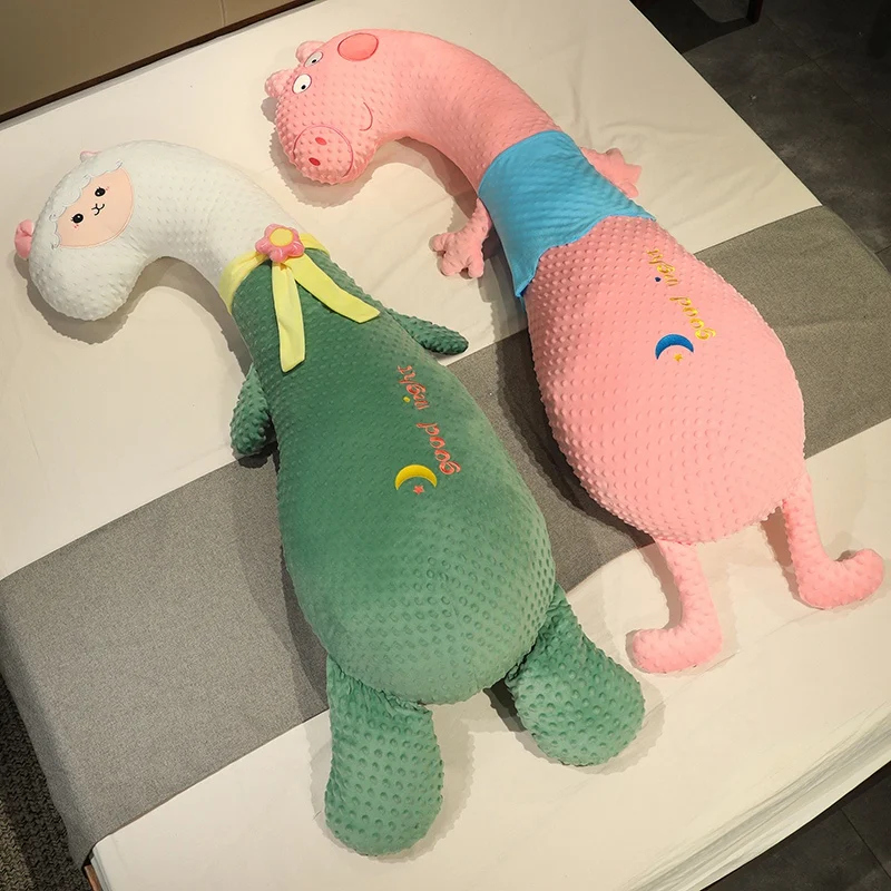 Мягкая плюшевая подушка с животными для детей — милая и уютная обнимания