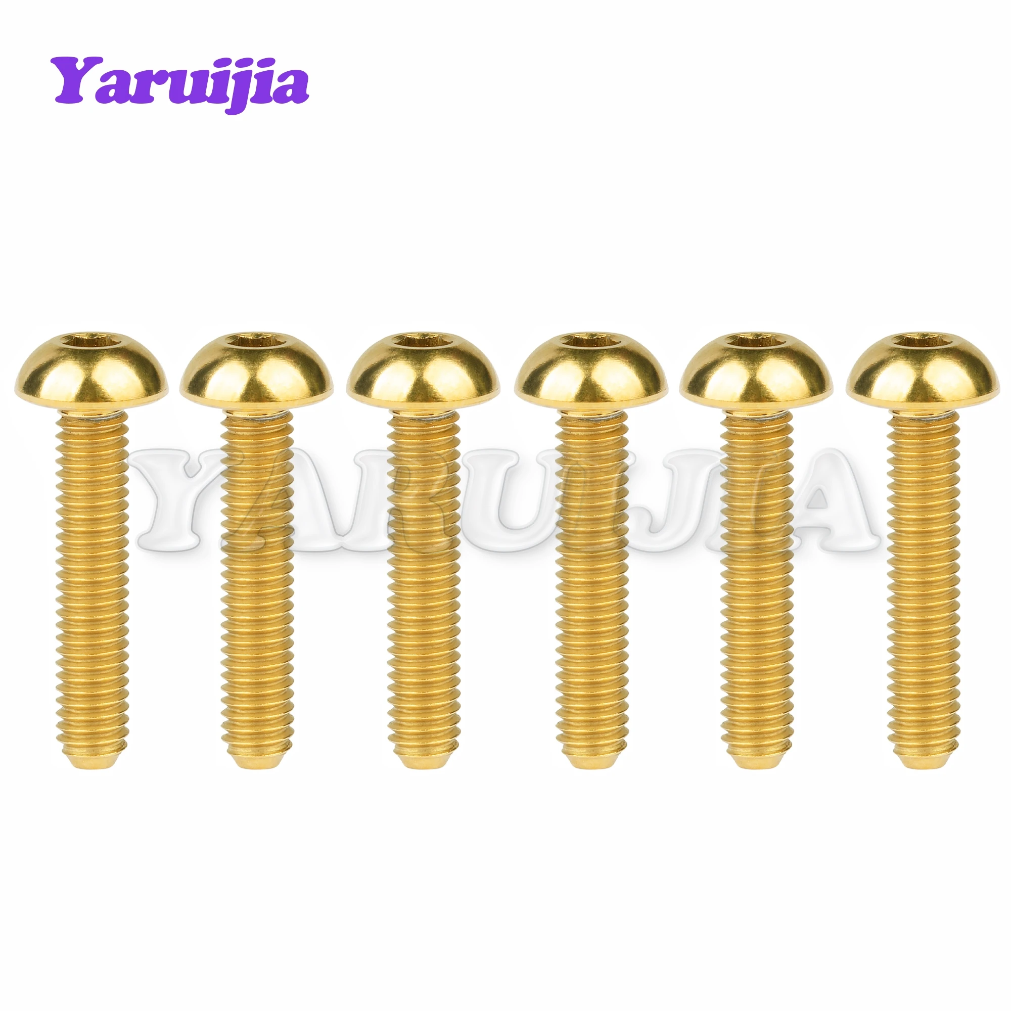 

Титановые болты YaRuiJia M3/M4/M5/M6/M8x6/8/10/12/15/16/18/20/25/30/35