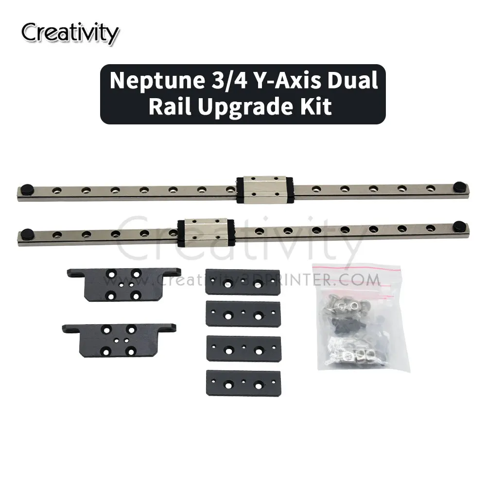 Для Neptune 4 3 обновленная двойная ось Y Pro комплект линейных направляющих MGN9H 315 мм