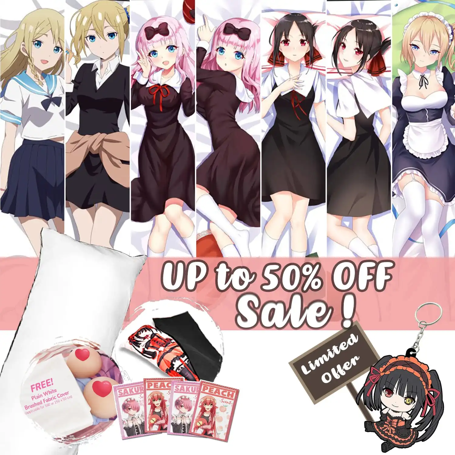 Хобби Экспресс аниме дакимакура японский отаку уайфу в натуральную величину