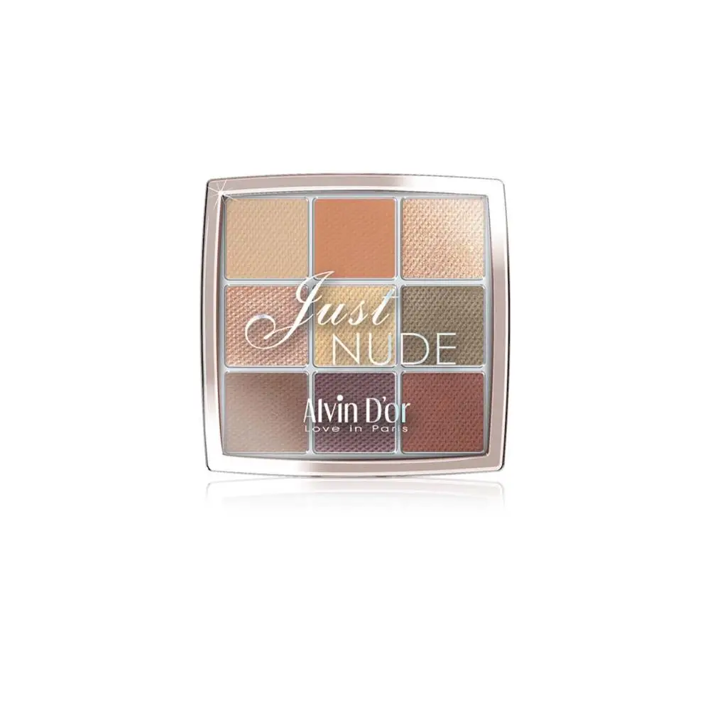 Alvin D`or Тени для век Just NUDE палетка 9 colors in 1 AES-10 |
