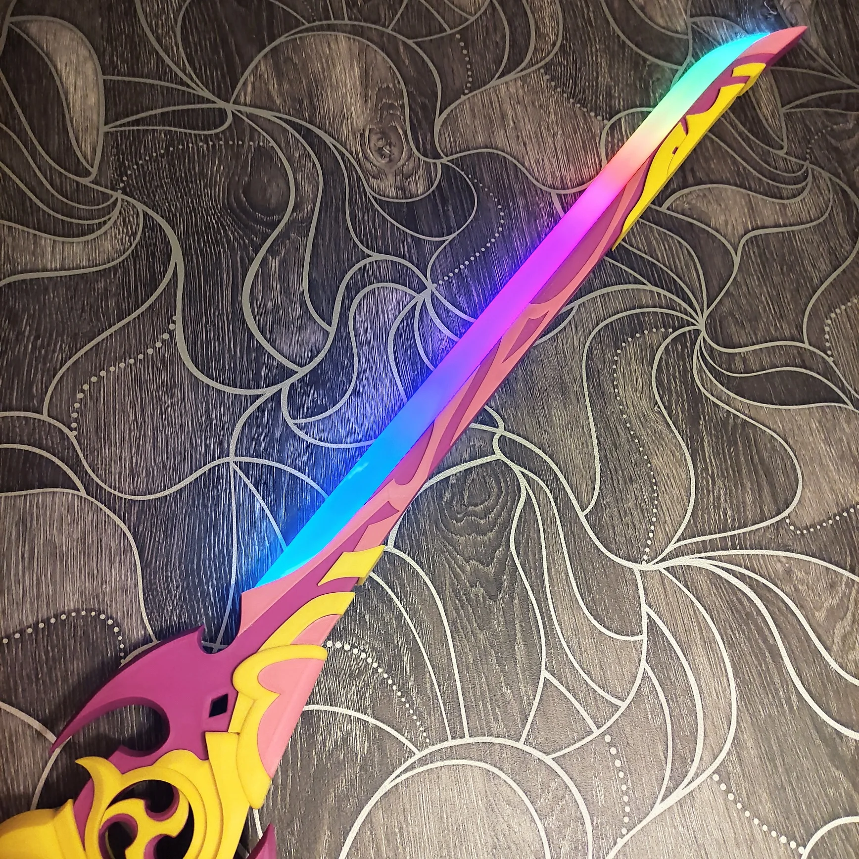 Mistsplitter Reforged Sword Genshin Impact Cosplay Props Role Gift