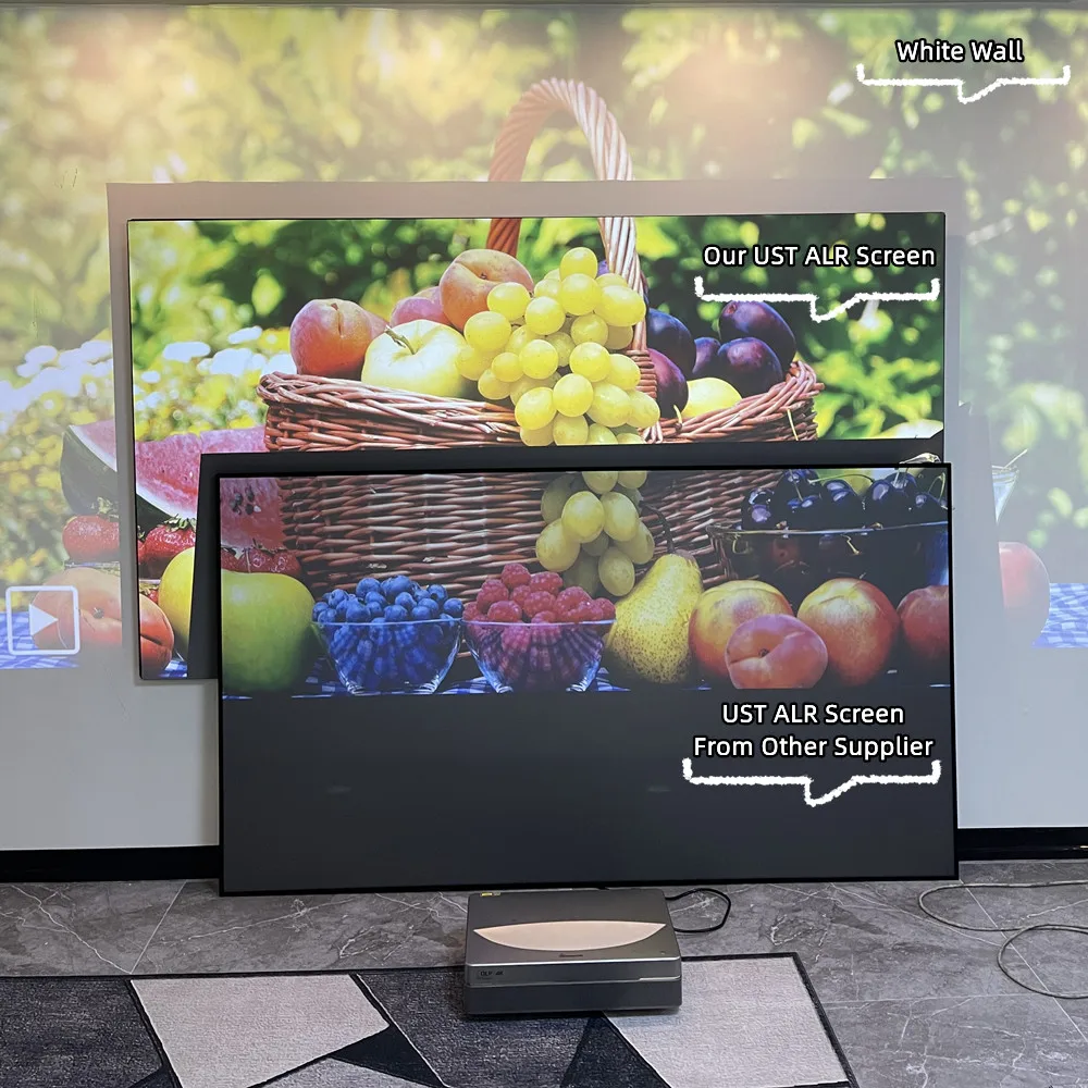 2022 ALR рассесветильник вающий свет отклоняющий ПЭТ Черный кристаллический экран с