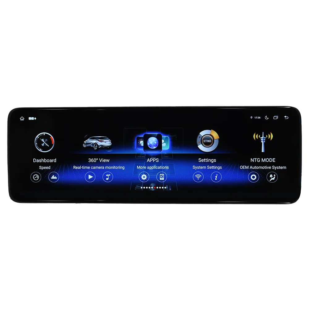 14 9 &quotAndroid с длинным экраном Carplay Auto для Mercedes-Benz C-Class GLC 2015 2016 2017 2018 автомобильный