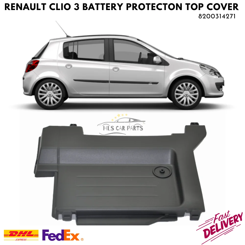 

Верхняя крышка аккумулятора Renault Clio 3 2004-2010 модельные года 8200314271 Бесплатная доставка