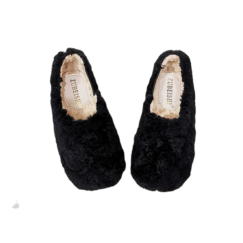 

Детская повседневная обувь, зимняя новая модная Милая разноцветная хлопковая обувь с бархатной подкладкой, теплая обувь с мягкой нескользящей подошвой, детская обувь