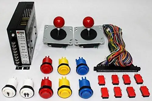 

Jamma 412-IN-1, Mame, Retro PI Classic Arcade Multigame/Multicade Arcade cocktail game control kit