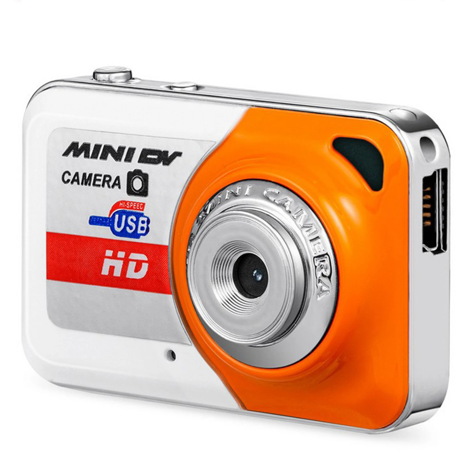 Ретро-камера с Wi-Fi разъемом для карт памяти - Серебристая Мини-экшн-камера HD без