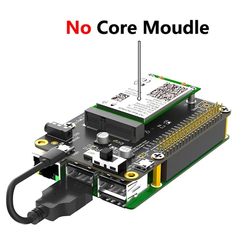 Плата расширения Mini PCI-E WWAN для Raspberry Pi 3G/4G и LTE Base HAT для Samsung ARTIK/Rock64