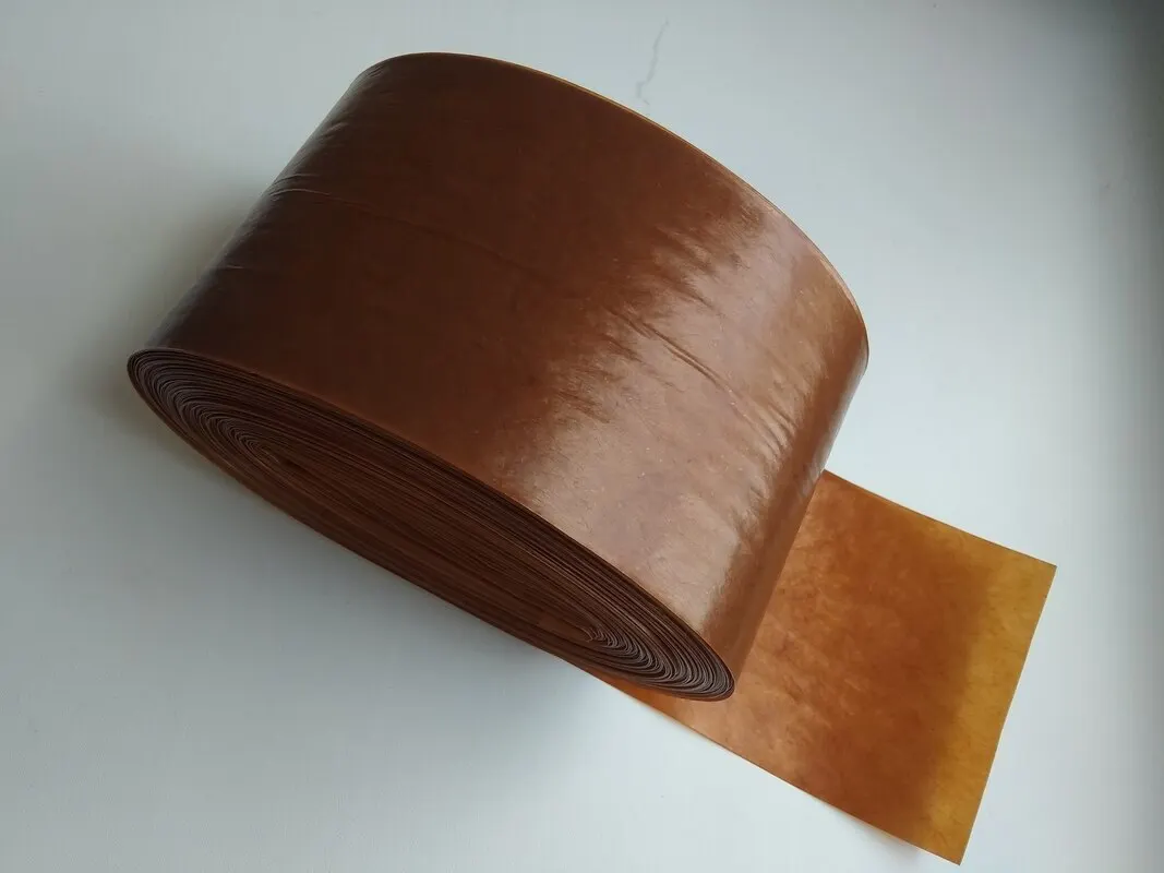 Коллагеновая белковая колбасная оболочка Натурин калибр 65 мм карамель. Сербия -