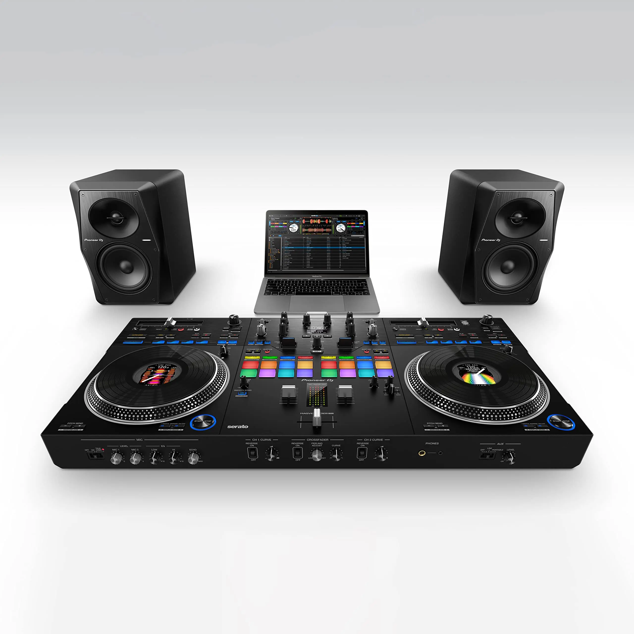 

Supermber DEALS!! For-Pioneers DDJ-REV7 2-Deck Serato DJ Controller.