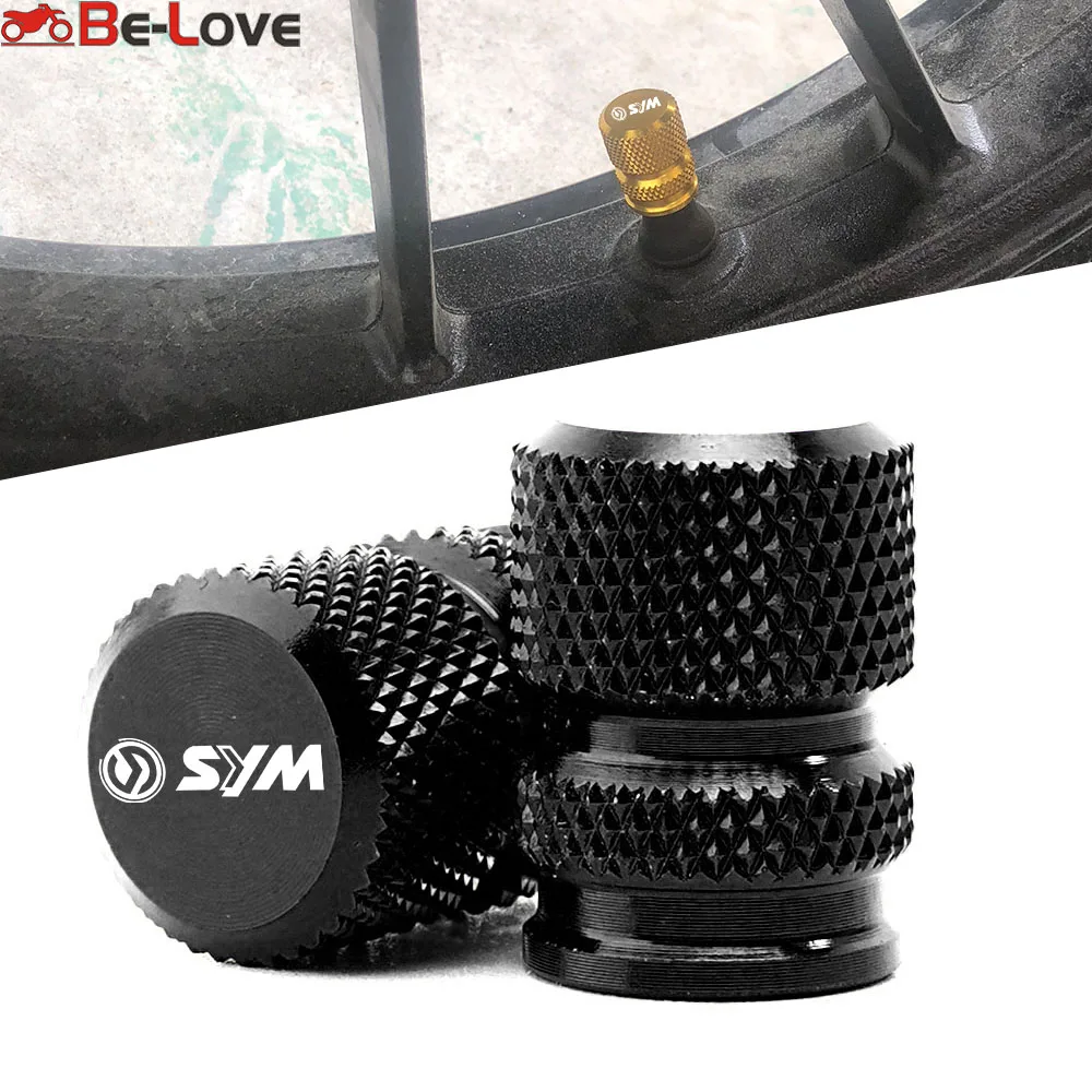 

Logo SYM Wheel Tire Valve caps cover For SYM JOYMAX Z 125/250/300 MAXSYM 400i 600i TL500 CRUiSYM 300 GTS 300i T2 T3 Joyride 200