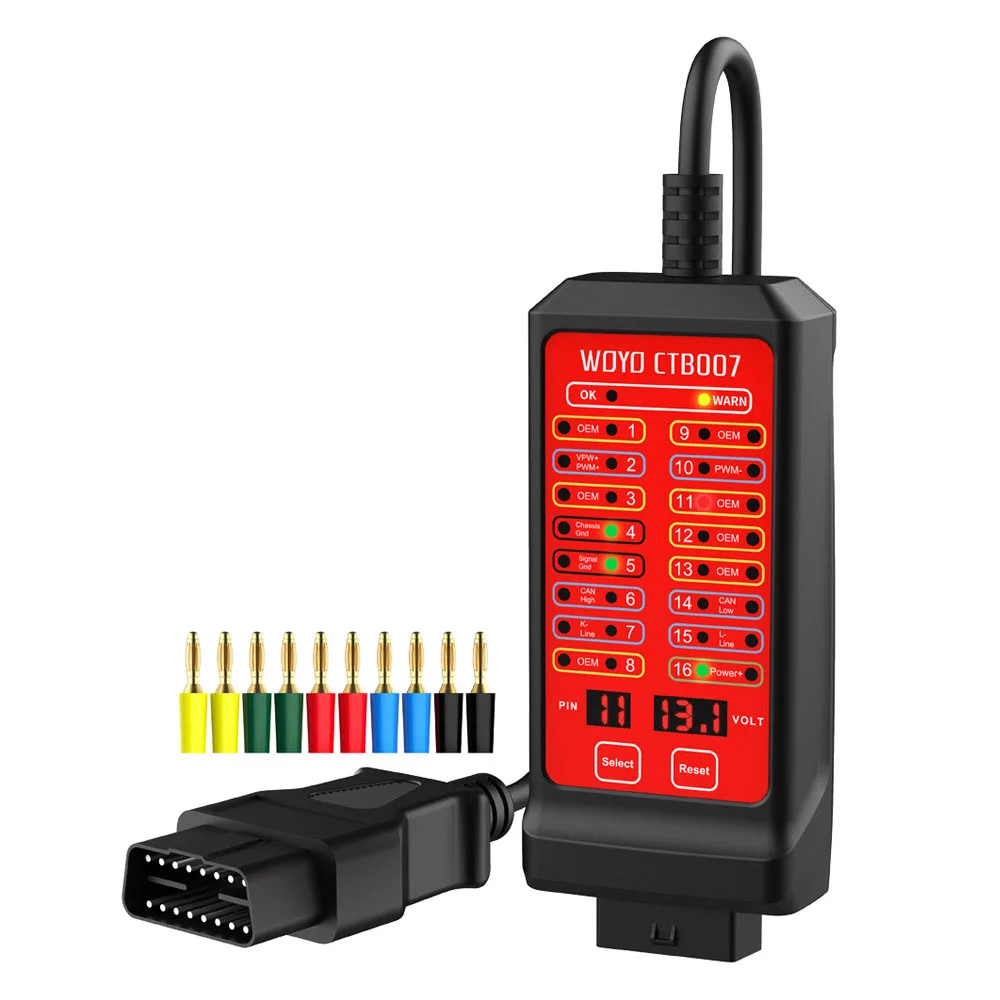 

Автомобильный диагностический прибор WOYO CAN, 16 контактов, OBD2