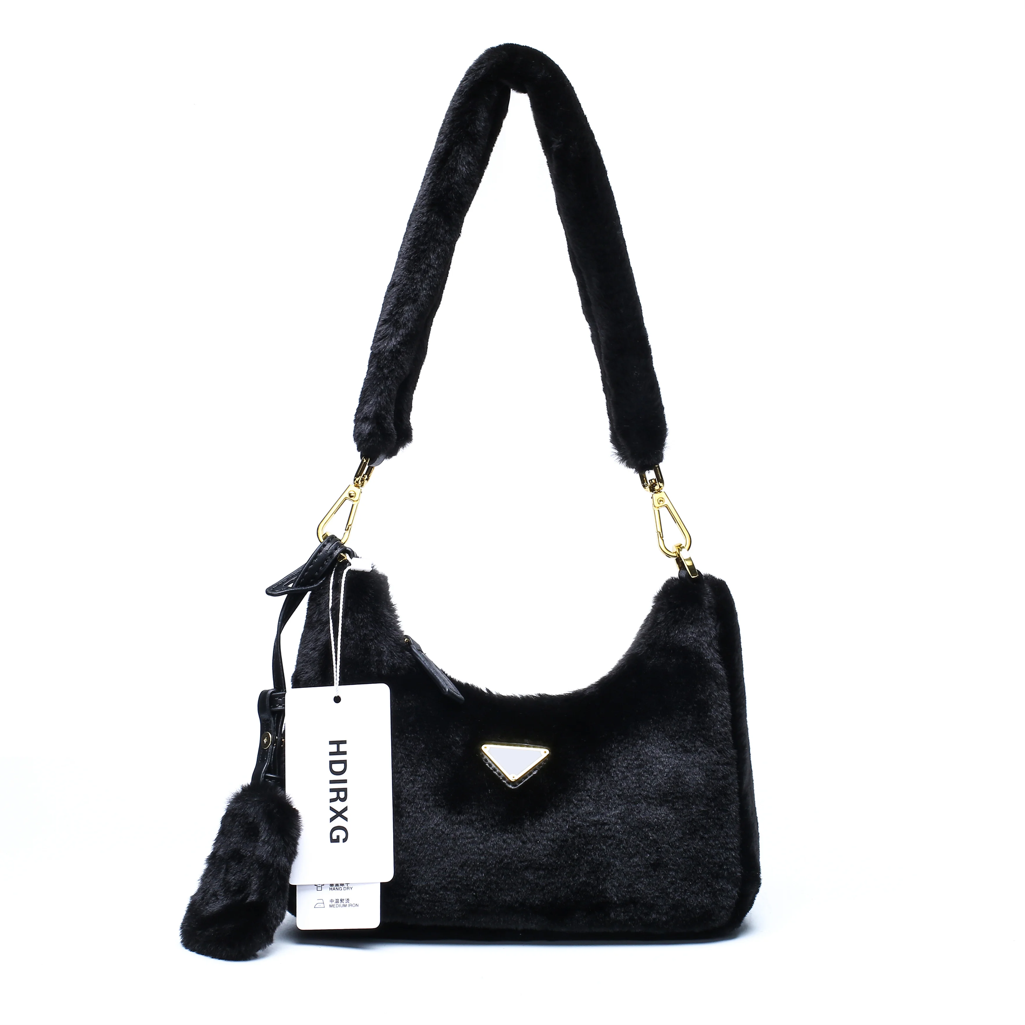 

2023 New women's shoulder bag crossbody bag underarm bag chain bag plush handbag classic fashion women's bag