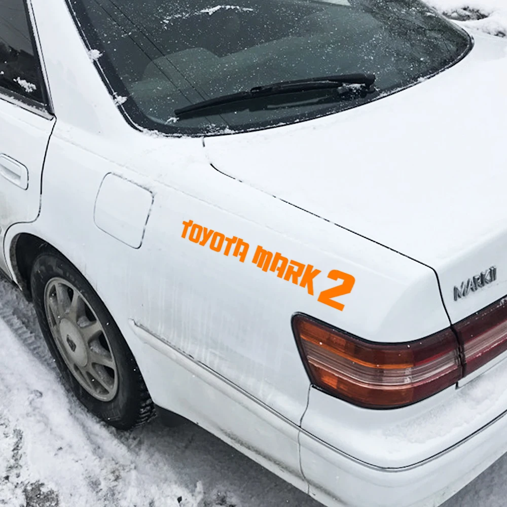 Автомобильная виниловая наклейка Mark 2