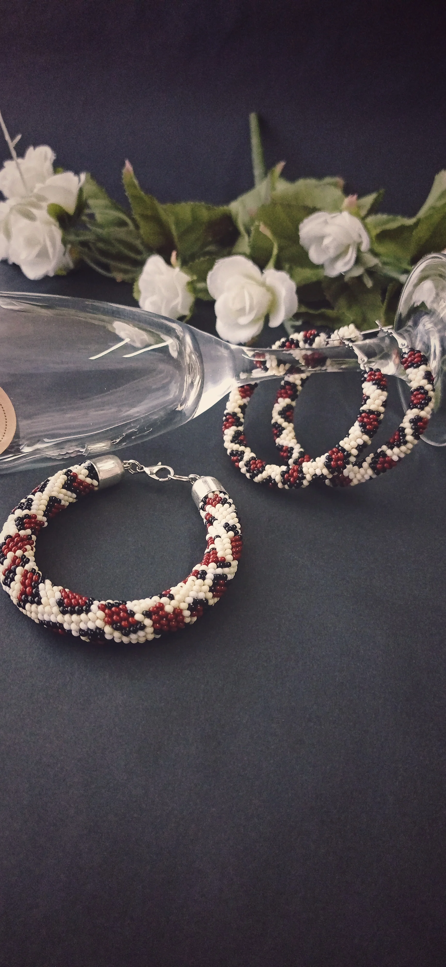 Леопардовые украшения / Серьги