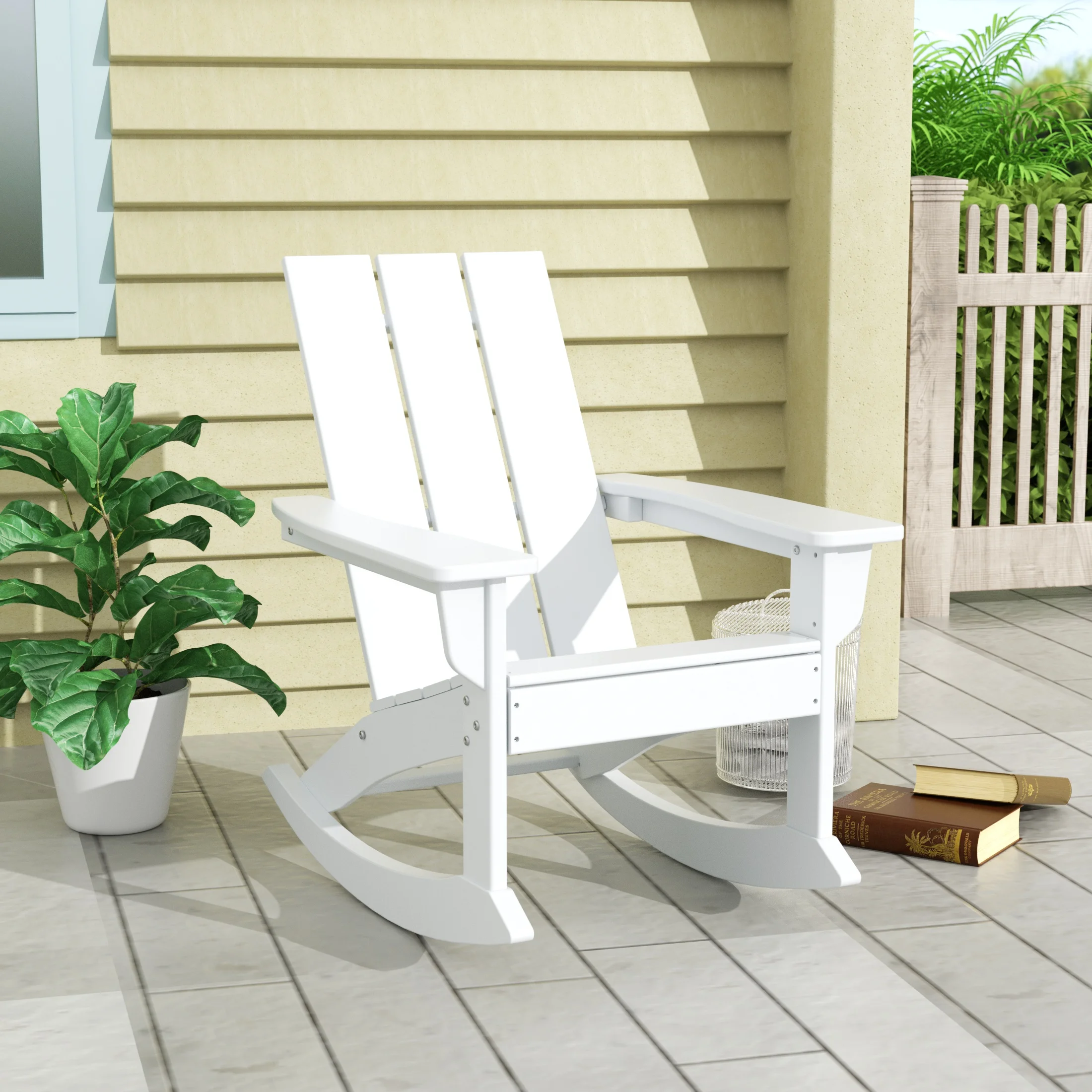

Кресло-качалка для сада досуга, современное пластиковое уличное кресло-качалка для патио, крыльца