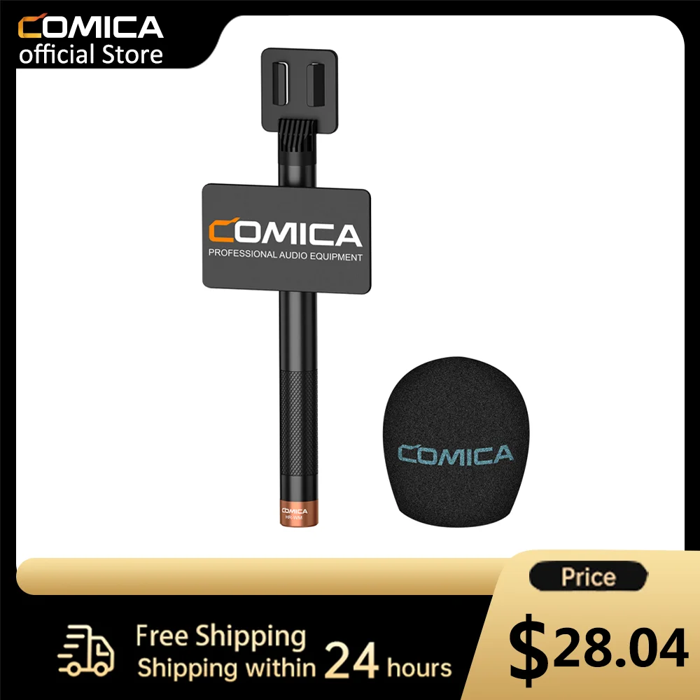 Comica HR-WM Handheld Adapter For Wireless Microphone Detachable Adapter Suitable For Interview Report Mic Accessories