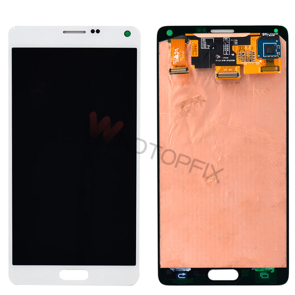ЖК-дисплей AMOLED 5 7 дюйма для Samsung Galaxy Note 4 N910 N910C N910A N910F с сенсорным экраном и