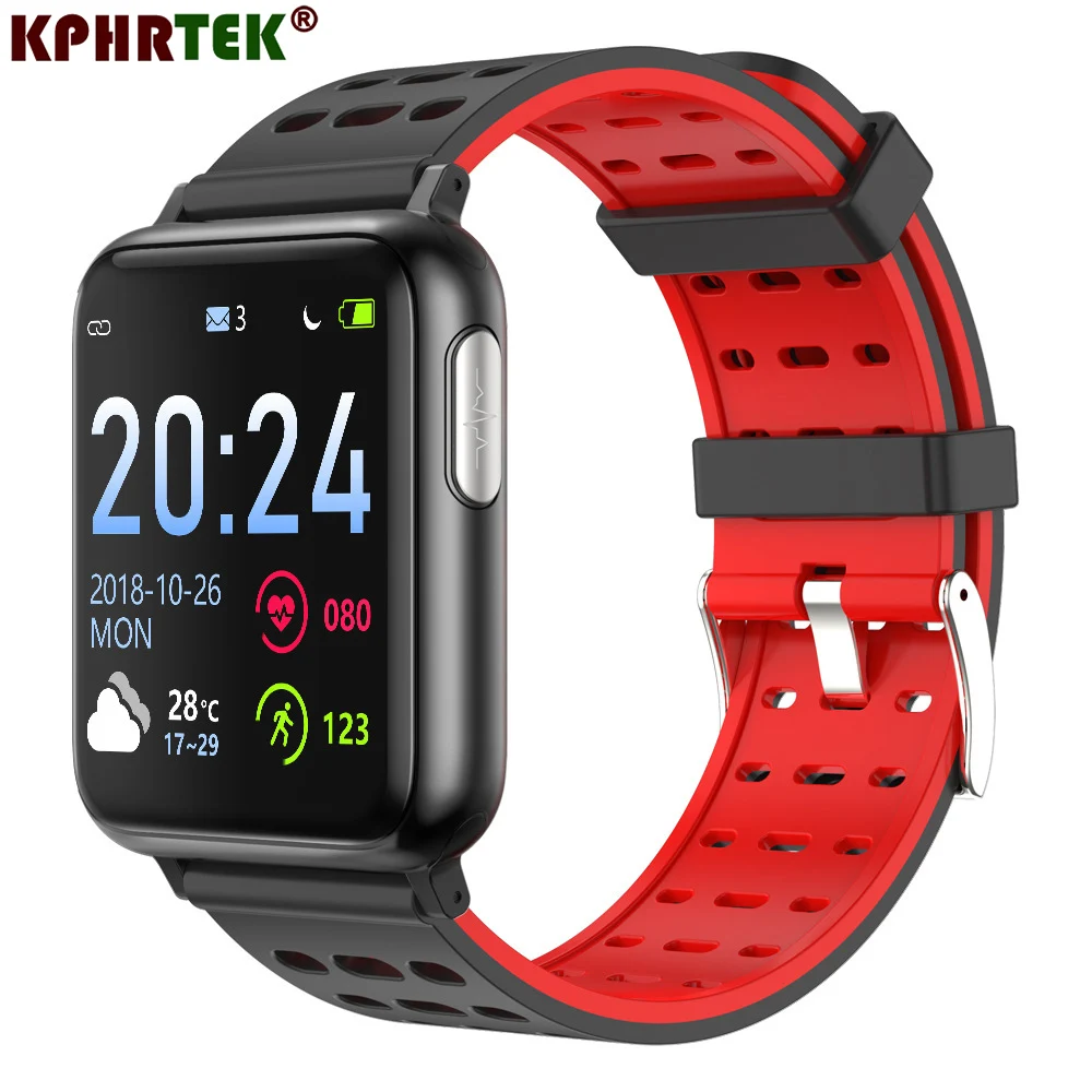 

V5 Smart Watch Man ECG Fitness Bracelet Health Electronic Blood Pressure Watch Heart Rate Monitor Fitness Tracker Smartwatch