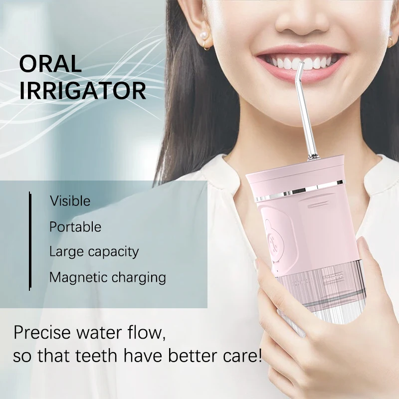 Визуальная портативная беспроводная машина для чистки зубов дорожный ирригатор