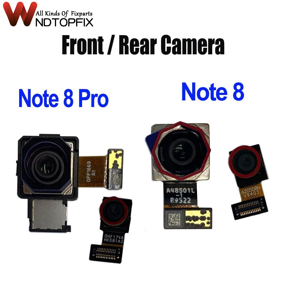 

For Xiaomi Redmi Note 8 Back Camera Flex Cable Redmi Note 8 Pro Rear Main Camera Note 8 Front Camera Note8 Big Camera Replace