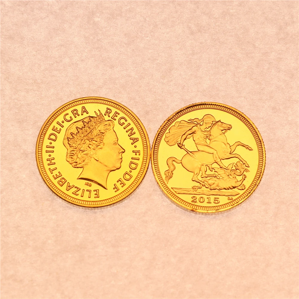 

2015 Elizabeth II Gold Double Sovereign Coin