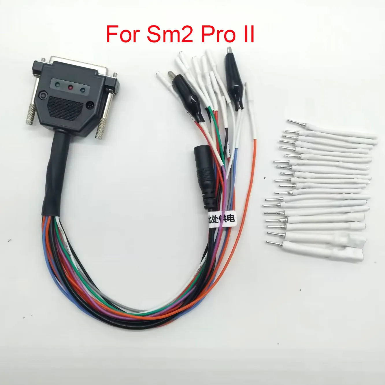 Фото Кабель DB ODB2 с 25-контактным разъемом для сканера SM2 Pro Eobd, с фиолетовой платой PCB и LED-дисплеем, инструмент для программирования ECU. №4