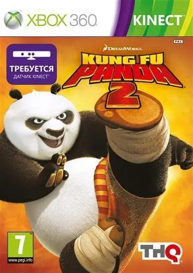 Видеоигра Kung Fu Panda 2 (Кунг-фу Панда 2) для Kinect (Xbox 360) USED Б/У | Электроника