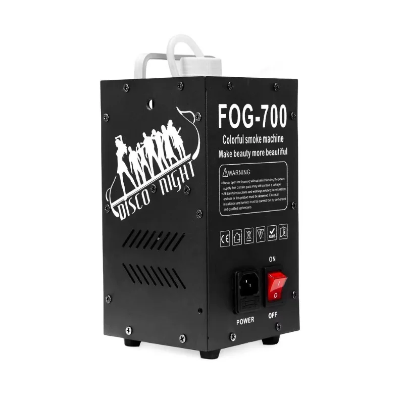 Дымовая машина 700 Вт с дистанционным управлением и дискотечным шариком