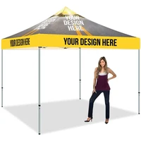 high quality 1010ft aluminum custom printed advertising pop up trade show event canopy gazebo tent kit