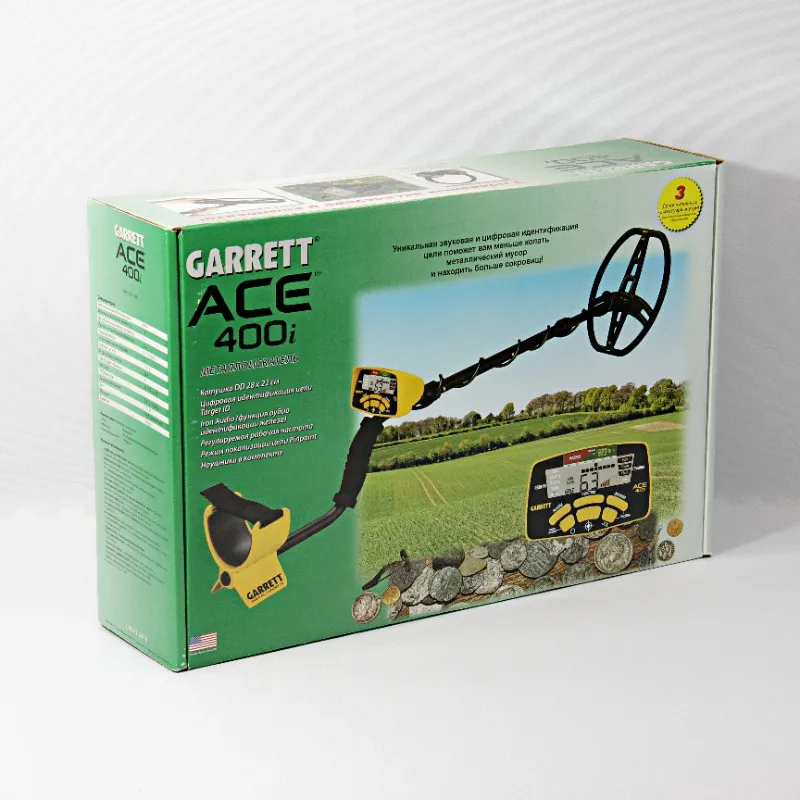Металлоискатель Garrett Ace 400 в комплекте с пинпойнтером Pro-Pointer AT