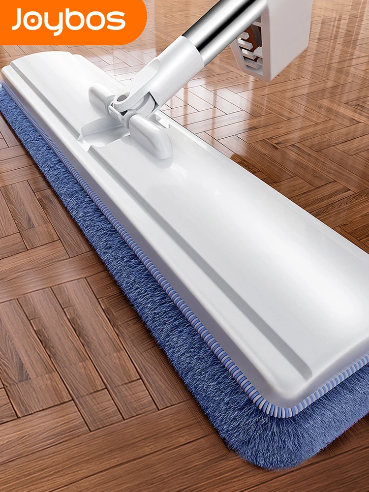 

Joybos Microfiber Spin Mop 40cm oversized Flat Mopping Tool Labor-saving Hand Wash Free Floor Cleaning Household Cleaning Tools