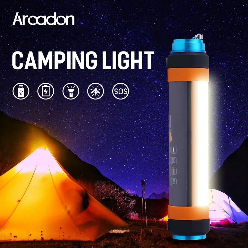 

Aroadon IP68 Waterproof Camping Lantern Super Long Battery Life Tent Lights Outdoor Deng Portable Waterproof SOS Camping Lights